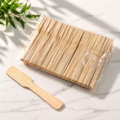 Disposable Wooden Ice Cream Spoons | Eco-Friendly |100pcs